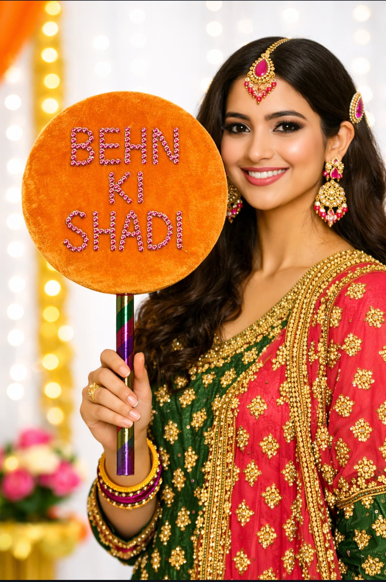 Mehndi Sign Props