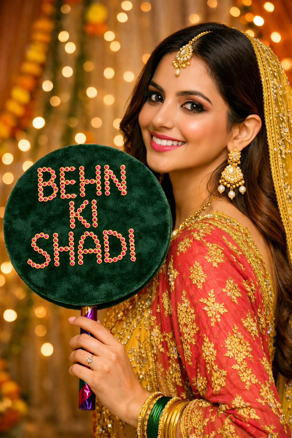 Mehndi Sign Props